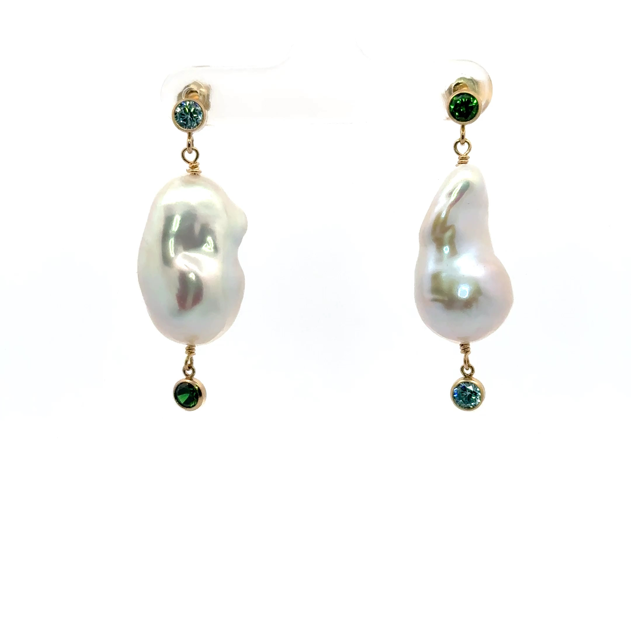Aurora Pearl Drop Earrings